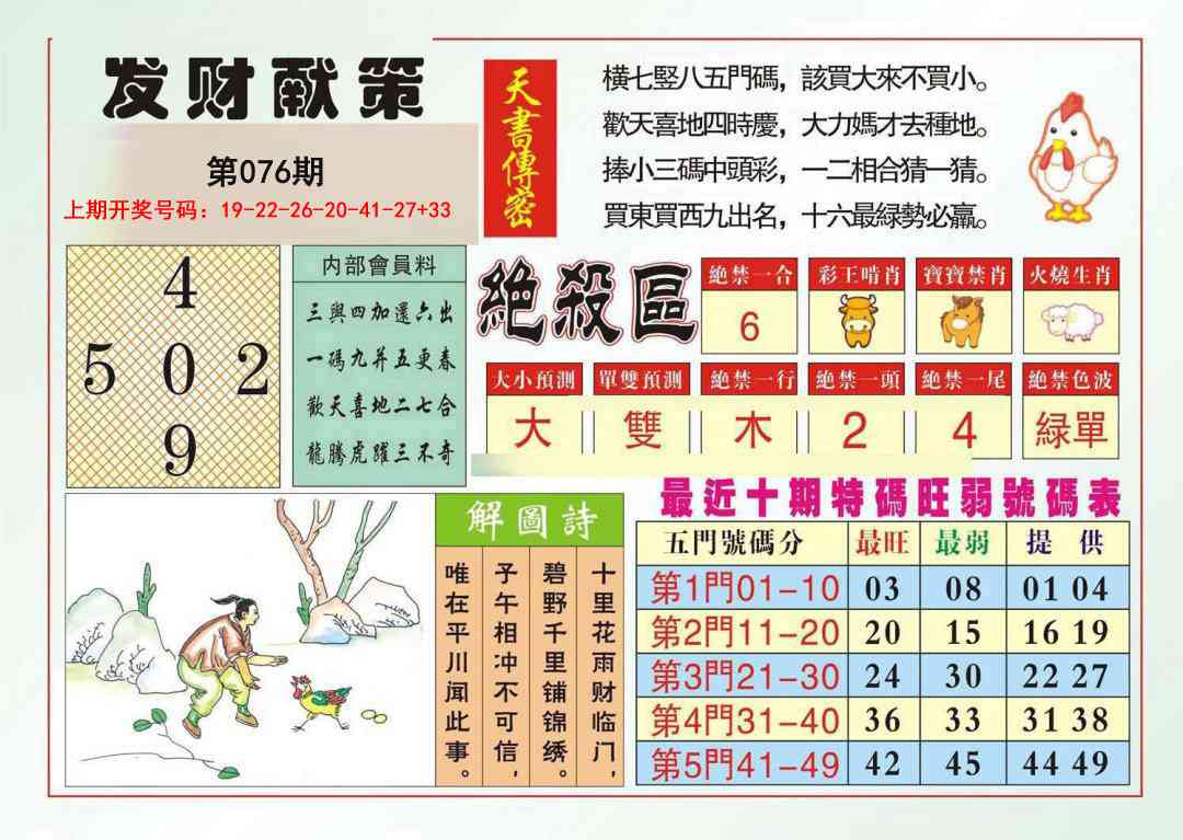 076期发财献策[图]